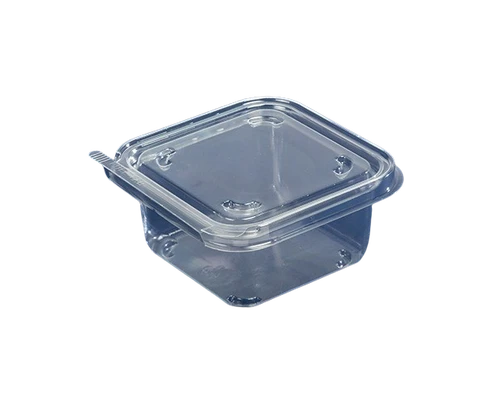 Tamper Proof Clear RPET SF200 120x120x55mm 300ml 250/Ctn