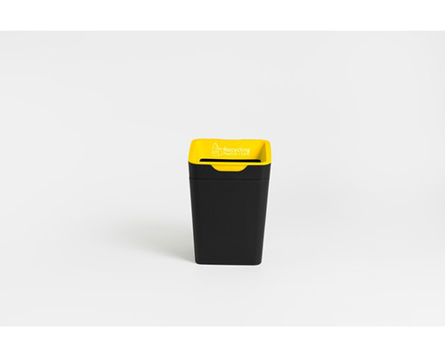 Method Open Lid Recycling Bin Yellow Plastics And Cans 20L