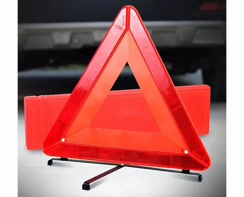 Warning Triangle on Stand