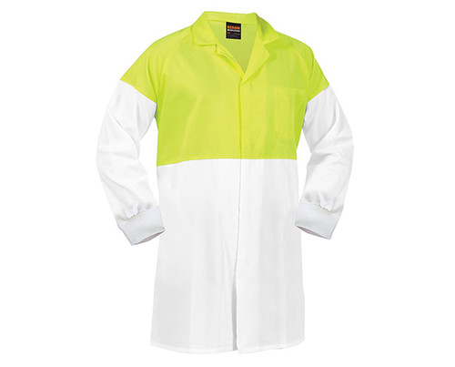 Dustcoat Workzone L/weight P/C Food Industry