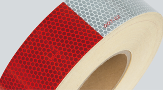 Conspicuity Tape - Red/White 48mmx45m