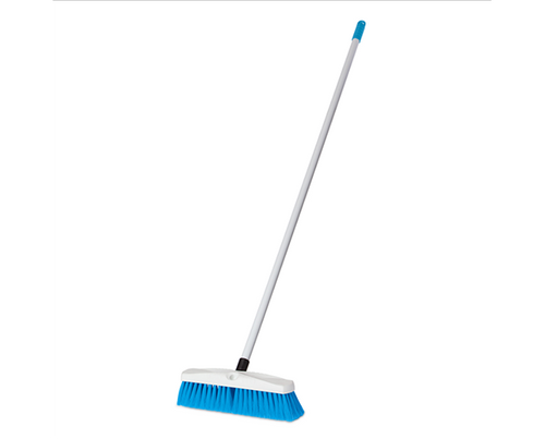 Platform Broom Head & Alloy Handle