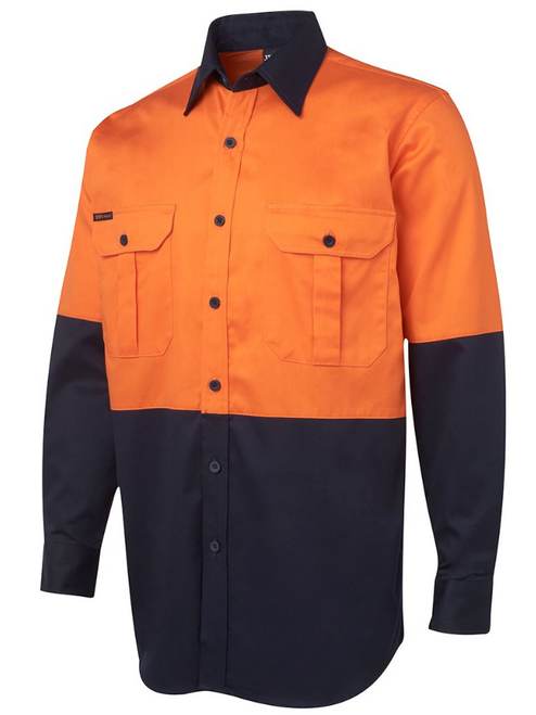 Work Shirt Hi Vis Long Sleeve