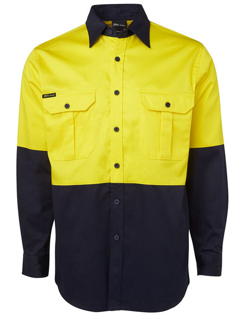 Work Shirt Hi Vis Long Sleeve