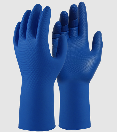 Armour Diamond Grip Long Cuff Nitrile