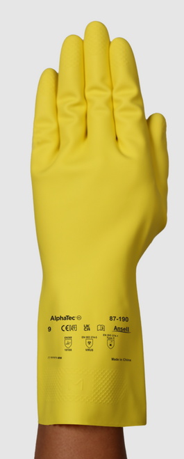 Extra Thin Rubber Glove - 12/pkt