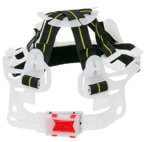 Hard Hat Push Lock Harness
