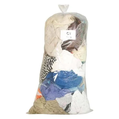 Rags Light Cotton Assorted Colours 16kg Bag