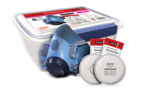 Armour Half Face P3 Particulate Filter Mask Kit