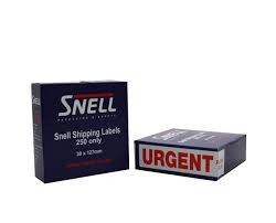 Shipping Label Urgent Please Rush 30x125mm 250/Box
