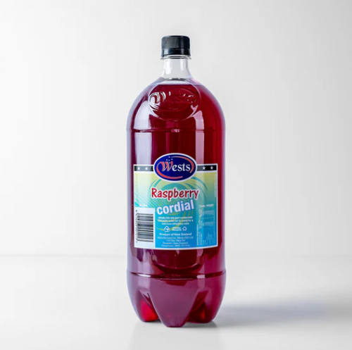 Wests Raspberry Cordial 2 Litre 6/Ctn