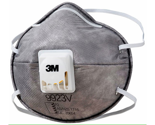 3M 9923V AUS Particulate Respirator 10/Box 6Box/Ctn