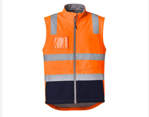 Unisex Hi Vis Softshell Vest
