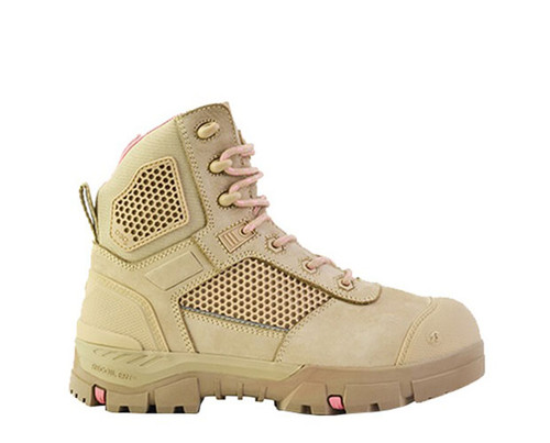 Bata Avenger Womans Zip Up Safety Boot
