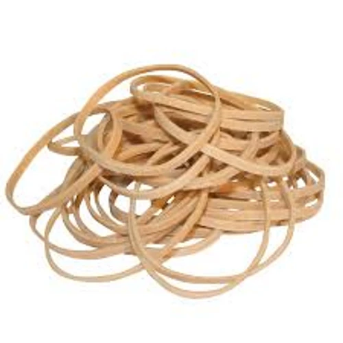 Waugh Rubber Bands 500g/Box - Natural - No. 73