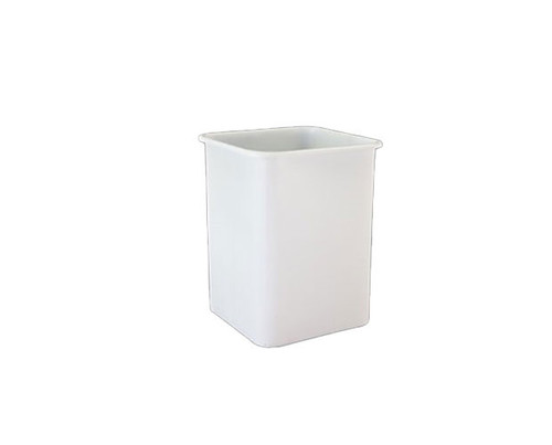 Square Rubbish Bin 60L - Black