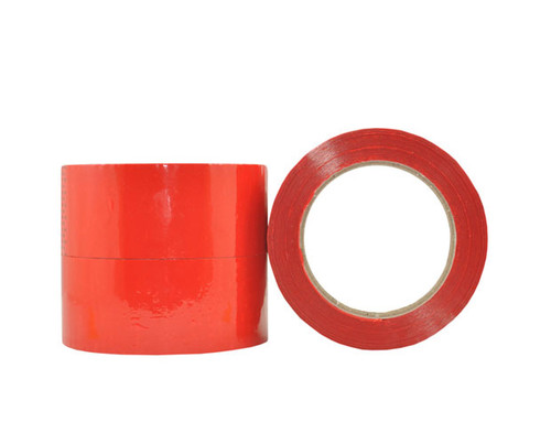 OPP Coloured Tape S126 Red 48mmx100m 36/Ctn
