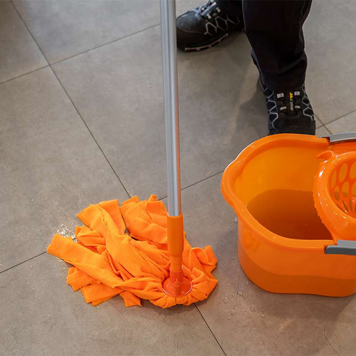 Vikan Microfibre Round Mop 350gm