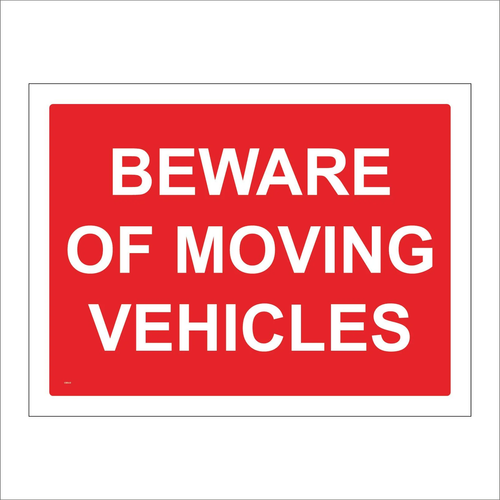 Sign Before of Moving Vehicles 450x300mm