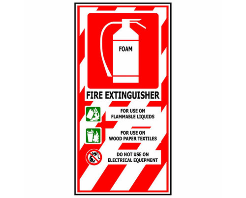 Sign  Foam Blazon 200x400mm