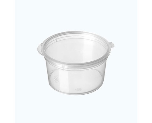 PP Hinged Lid Portion Cups 26ml 2000/Ctn