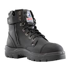 Steel Blue Argyle Zip Scuff Cap Safety Boot