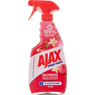 Ajax Spray n' Wipe Vanilla & Berries Multipurpose Cleaner 47