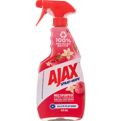 Ajax Spray n' Wipe Vanilla & Berries Multipurpose Cleaner 47