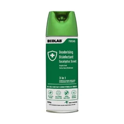 Deodorising Disinfectant 300ml Eucalyptus Scent 12/ctn