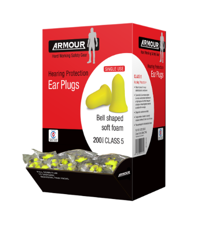 Armour Bell Ear Plug Uncorded Class 5
