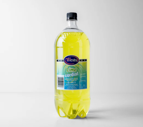 Wests Lime Cordial 2 Litre 6/Ctn