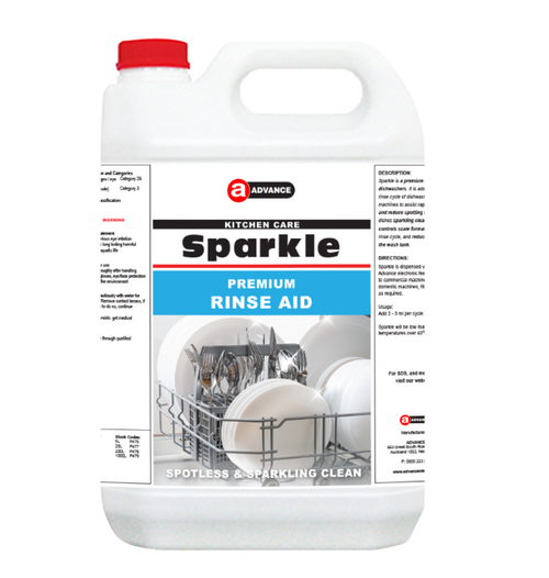 Sparkle Rinse Aid for Dishwasher 5L