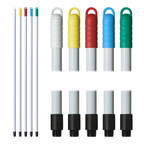 White Fibre Glass TC Handle - 1.3mx25mm Cap