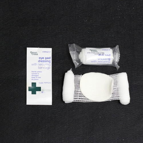 Green Cross Eye Bandage Kit