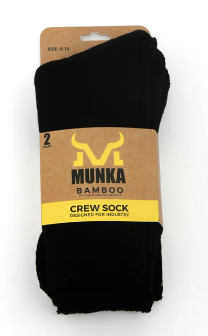 Work Sock Munka Bamboo