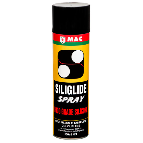 MAC Siliglide Silicon Spray 500ml 12/Ctn
