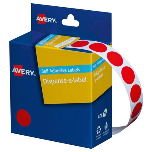 Avery Label Dispenser Dot Stickers 14mm