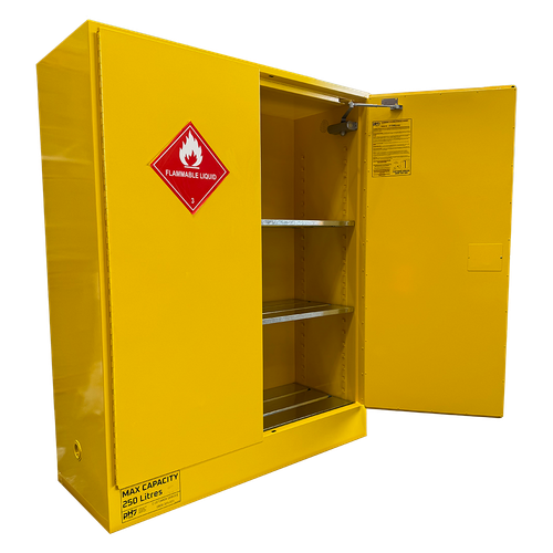 Flammable Liquid Storage Cabinet - 250L Oversized