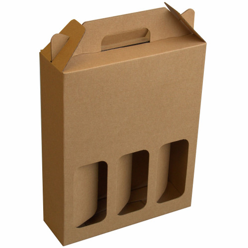 Schenker Wine Carton 3 Bottle 372x364x143mm 30B 450/Plt