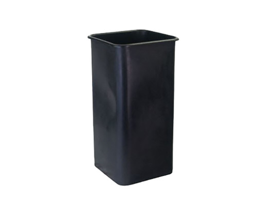 Square Bin Regrind (2430RG) - 3079195 - Black - 100l