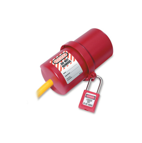 Rotating Electrical Plug Lockout 0488