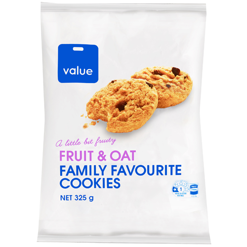 Pams Value Fruit & Oat 325g