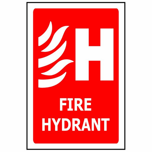 Wyma Fire Hydrant Sticker 450x340mm
