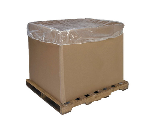 Pallet Cap C/Fold White 16mu 1680x1680mm 500/Roll (112867)