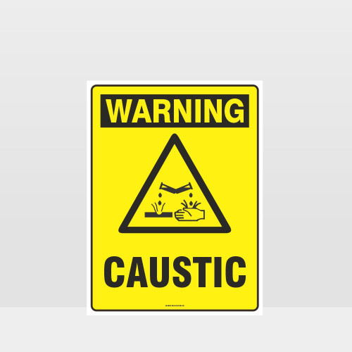 Sign ACM - Caustic Bund 480x600mm
