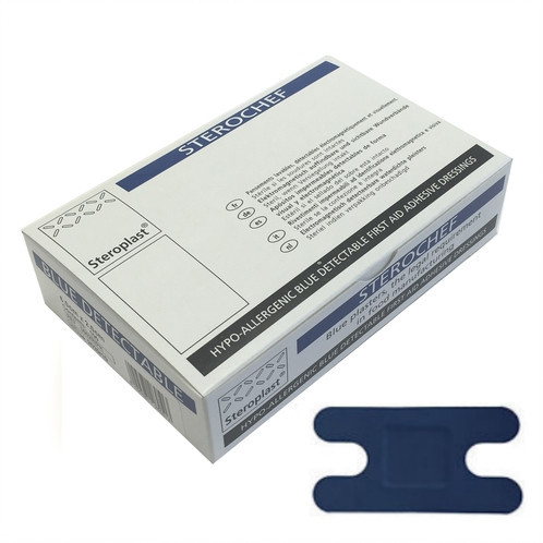 Sterochef Detectable Fingertip Plasters 50/pk