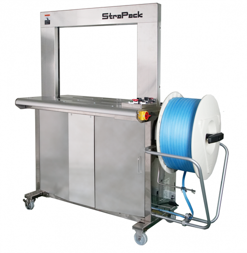 Strapack Stainless Steel SQ-800SUS 850x500x12mm LH Arch Cont