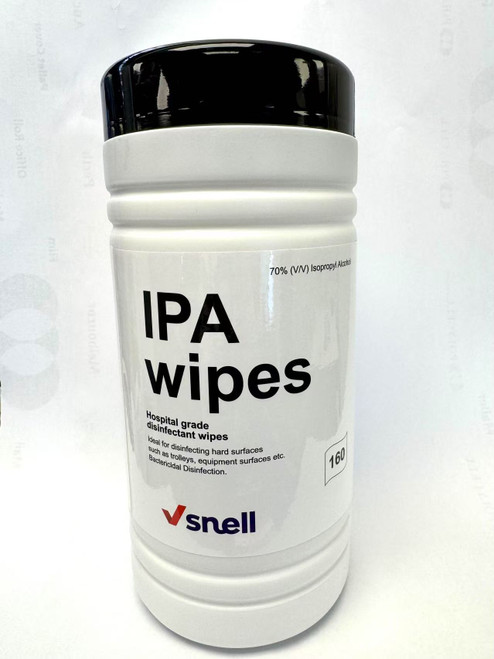 IPA Disinfection Wipes - 160pc/pack - 12 Packs/Ctn