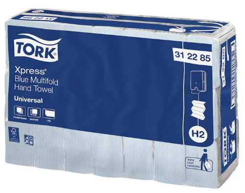 Essity Tork Polybag 312285 Xpress Blue MF Hand Towel Uni H2