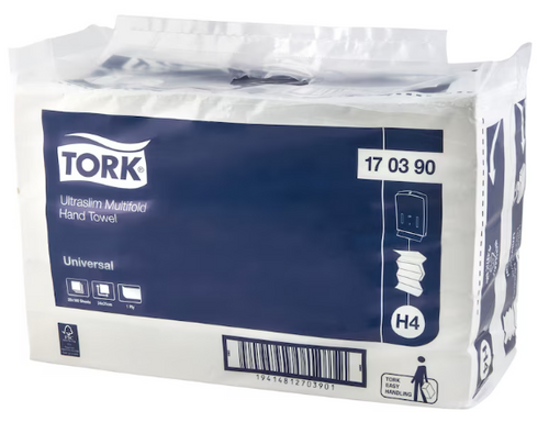 Essity Tork Polybag 170390 UltraSlim MF Hand Towel Uni H4
